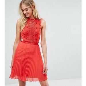 ASOS Red Cutout Dress